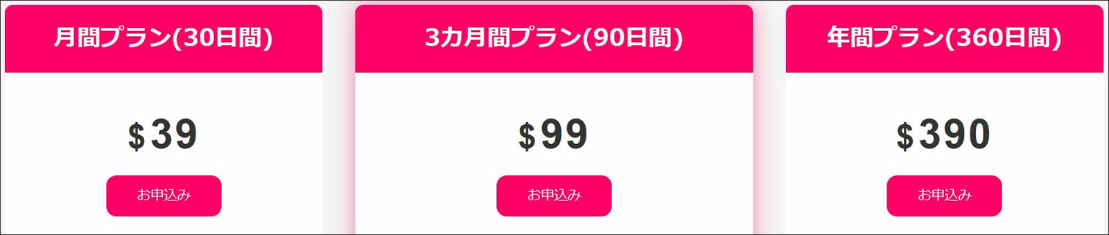 HEYZO会員プランと料金